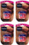Vaseline, Rosy Lips, Lip Therapy.25 OZ, (Pack of 4)