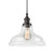 CLAXY Ecopower Industrial Edison Vintage Style 1-Light Pendant Glass Hanging Light (Renewed)