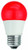 TCP 40W Equivalent  LED Red A15 Light Bulbs  Non Dimmable