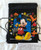 Disney Mickey Mouse Drawstring Backpack Sling School Sport Gym Bag (Black - Gosh)