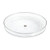 InterDesign Linus Lazy Susan Cabinet Turntable - Organizer Tray for Kitchen Pantry or Countertops - 9", Clear