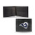 NFL Rico Industries Embroidered Leather Billfold Wallet, Los Angeles Rams