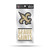 NFL Rico Industries Double Up Die Cut 2-Piece Sticker Sheet, New Orleans Saints