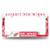 Rico Industries Red Wings All Over Chrome Frame