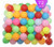 TADICK 72 Pack Ping Pong Balls Multiple Color Plastic Table Tennis Ball