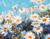 LANCHIH DIY Oil Canvas Painting, Paint by Numbers Kit, 16x20 inch with Brushes and Acrylic Pigment, Frameless, Daisy