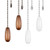 Ceiling Fan Chain Pulls Wooden Pull Chain Extension for Ceiling Fan Light Lamp Fan Chain 4PCS