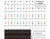 Leegicst Piano sticker detachable transparent note sticker piano key sticker for piano and keyboard with keys 37/49/54/61/88 key piano (Color)