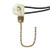Zing Ear ZE-109 Ceiling Fan Switch, Fan Light Switch On-Off Speed with Pull Chain Compatible with Hunter Ceiling Light Fans, Lamps and Wall Lights (Bronze Pull Chain)