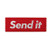 Send It Embroidered Iron on sew on Patch Badge Meme Hat Pin