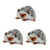 Small Hedgehog Embroidered Iron on Patch