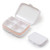 Pill Container Travel Vitamin Organizer 7 Day Pill Organizer Weekly Pill Box with Case Supplement Organizer Weekly Pill Organizer Small Pill Case AM PM Pill Cases Organizers Medication Lock Box