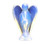Guardian Angel Made of Top Quality Opalite Stone, Pocket Size, Prayer Angel
