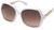 Southpole 1002SP Round Sunglasses, White/Tortoise, 70 mm
