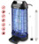 AMUFER Bug Zapper Electric Mosquito Killer/Zapper, Fly Trap Indoor Powerful Insect Killer Fly Zapper with Mosquito Lamp for Indoor Home Office,1-Pack Replacement Bulb Included