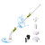 LN LOVE NEST Electric Shower Cleaning Brush Power Scrubber Hurricane Spin Scrubber Bathroom Cleaning Brush Floor Scrubber Tile Scrubber Bathtub Tub Scrubber Shower Scrubber Long Handle (Green)