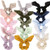 Cubaco 15 Pack Hair Elastics Scrunchies Hair Bow Super Soft Silk Scarf Bowknot Scrunchie Bobbles Hair Ties Bands Ponytail Holder for Women Accessories