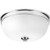 Progress Lighting P350048-015 Topsail Polished Chrome Three-Light Flush Mount