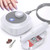 25000RPM Nail Drill, Electric Professional Nail Drill Machine Nail Files for Acrylic Gel Nails, Manicure Pedicure, Nail Art Supplies Polisher Kit Built-in Storage Boxwith Drill Bits