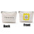 Friends Forever [25th Anniversary Ed] Friends TV Show Merchandise Peephole Yellow Frame Cosmetic Bag for Friends Fans