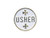 Usher Badge Clutch Back Pack of 1