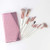 LOUJIALU Makeup Brush Set Kabuki Premium Synthetic Fan Foundation Powder Blush Eye shadow Brushes Makeup Brush Kit