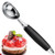 Ice Cream Scoop Professional Heavy Duty Stainless Steel Ice Cream Scooper Dishwasher Safe Black Handle