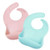 Maveek 2 Pack Silicone Baby Bib, Waterproof Babies Feeding Bib Adjustable Rubber Baby Bibs with Food Catcher Pocket for Toddlers, Easily Wipe Clean, Green & Pink Maveek 2 Pack Silicone Baby Bib, Waterproof Babies Feeding Bib Adjustable Rubber Baby Bibs with Food Catcher Pocket for Toddlers, Easily Wipe Clean, Green & Pink