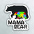 Smart Autism Mama Bear Vinyl Decal Sticker - Car Truck Van SUV Window Wall Cup Laptop - Size 5.5 Inch Decal