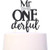 Mr Onederful Cake Topper For 1st Birthday  Mr Onederful Birthday Decorations For Photo Booth Props And Backdrop Cake Smash, Best Mr Onederful Party Supplies For Baby Boy
