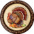 8 Thanksgiving Harvest Pumpkin Turkey Fall Party Tableware 7" Paper Plates