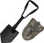 USGI US Military Original Issue E-Tool Entrenching Shovel with ACU OR Multicam Carrying Case/Pouch