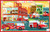 Tot Talk Fire Station Educational Placemat for Kids, Washable and Long-Lasting