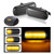 Lightdu LED Side Marker Turn Signal Light Dynamic Smoked Amber For Audi A4 S4 B6 B7 A6 A8 C5 TT,2Pcs