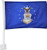 Ramsons Imports Double-Sided Car Flag 12x18 - U.S. Air Force Emblem