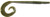 Big Bite Baits 10-Inch Kriet Tail Worm Lures-Pack of 8 (Green Pumpkin/June Bug)