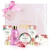 Bath Spa Gift Box for Women - Luxurious 6 Piece Bath and Body Set Includes Shower Gel, Body Butter, Hand Cream, Body Lotion, Perfect Women Gift for Home SPA Relaxation