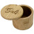 Totally Bamboo Salt Box, Bamboo Storage Box with Magnetic Swivel Lid, Salt Engraved on Lid