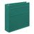 Carstens 3- Inch Heavy Duty 3-Ring Binder - Side Opening, Teal