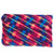 ZIPIT Pixel Big Pencil Case/Cosmetic Makeup Bag, Purple