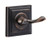 Designers Impressions Aurora Series Oil Rubbed Bronze Double Robe Hook