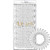 Kitsch Spiral Hair Ties, Coil Hair Ties, Phone Cord Hair Ties, Hair Coils - 8 Pcs, Transparent