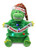 Cuddle Barn | Tree Rex 12" T-Rex Dinosaur Dressed as a Xmas Tree Animated Stuffed Animal Plush Toy | Dancing Dino Moves up and Down and Lights Up to Rockin' Around The Christmas Tree