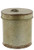 The Bridge Collection Galvanized Metal Bucket Container with Lid, 6"