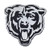 FANMATS NFL Chicago Bears Chrome Emblem, Chrome, 3.15x3.15
