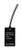 Steve Madden 2-Pack Luggage Tags for Suitcases - Travel ID Identification Labels Set for Bags & Baggage (Black)