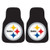 FANMATS - 5826 NFL Pittsburgh Steelers Nylon Face Carpet Car Mat, Black, 18"x27"