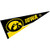 College Flags & Banners Co. Iowa Hawkeyes Pennant Full Size Felt