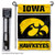 College Flags & Banners Co. Iowa Hawkeyes Garden Flag with Stand Holder