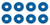 Team Associated 31672 Tc7 Wheel Hex Spacer Set